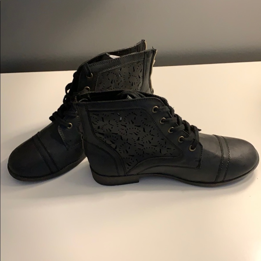 Black booties
